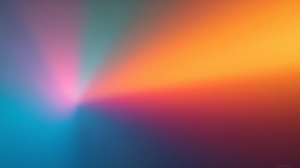 Paleta de cores em movimento