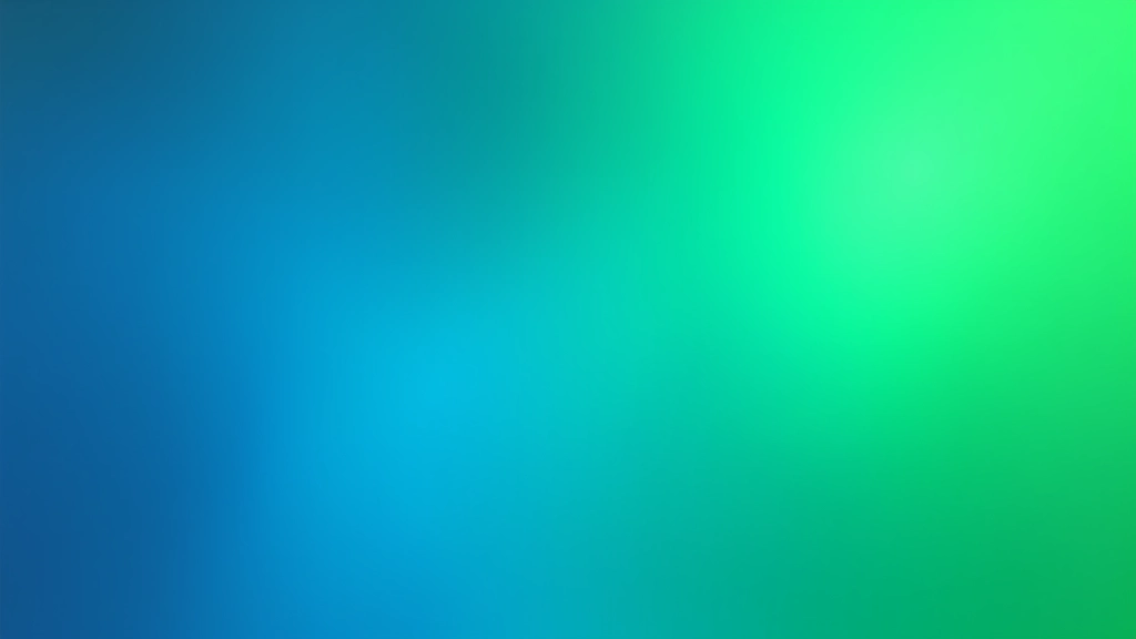 Paleta de cores análogas em sequência de animação, tons de azul e verde em movimento suave, demonstração de coesão visual